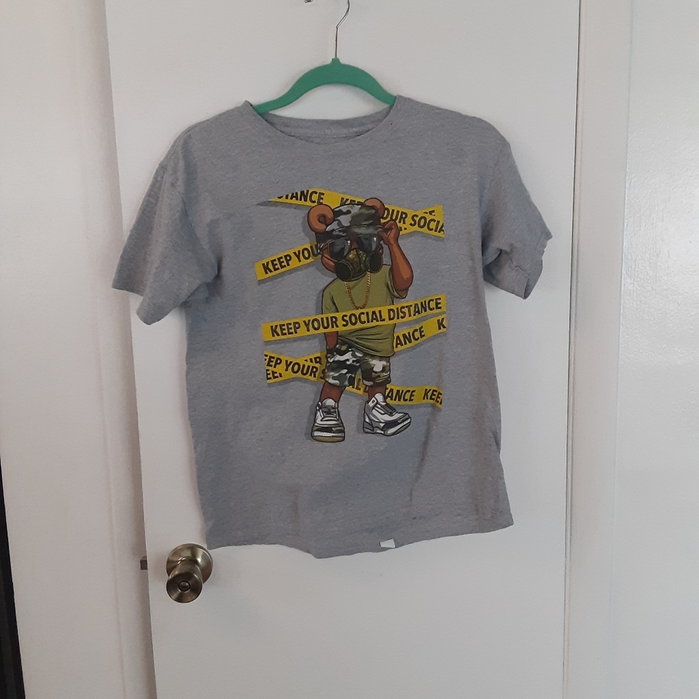 Hardten Clothing Youth Large Keep Your Social Dis